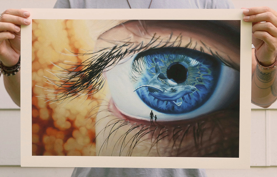 Beauty is in The Eye of The Beholder - Giclée print on Arches paper