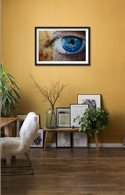 Beauty is in The Eye of The Beholder - Giclée print on Arches paper