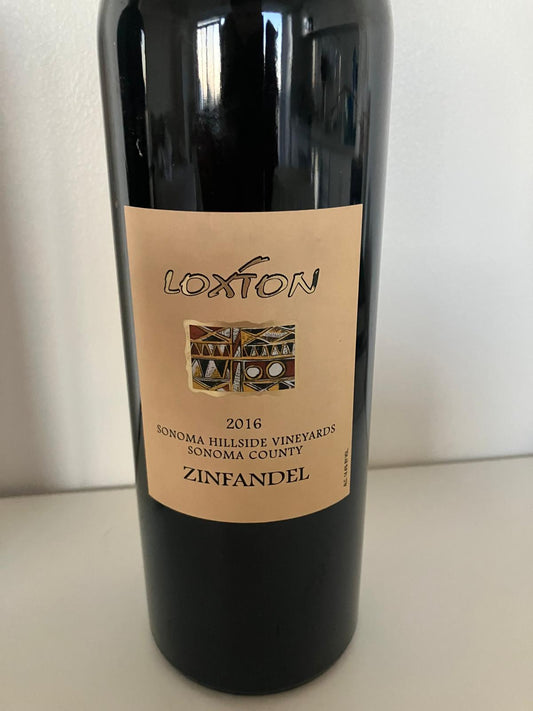 Loxton Zinfandel 2019 (Red) Sonoma Hillside Vineyards, Sonoma County, California