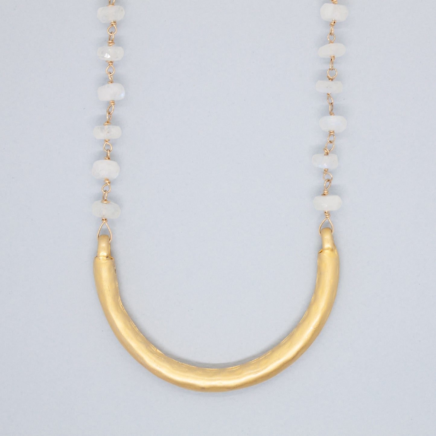 Moonstone necklace